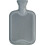 Vagabond 2L Grey Ribbed Hot Water Bottle 1