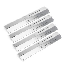 GFTIME 30CM to 53CM Universal Heat Plate Spare Parts for Charbroil, Brinkmann, Outback, CosmoGrill, Ultar, Blooma, Stainless Steel Flame Shield for