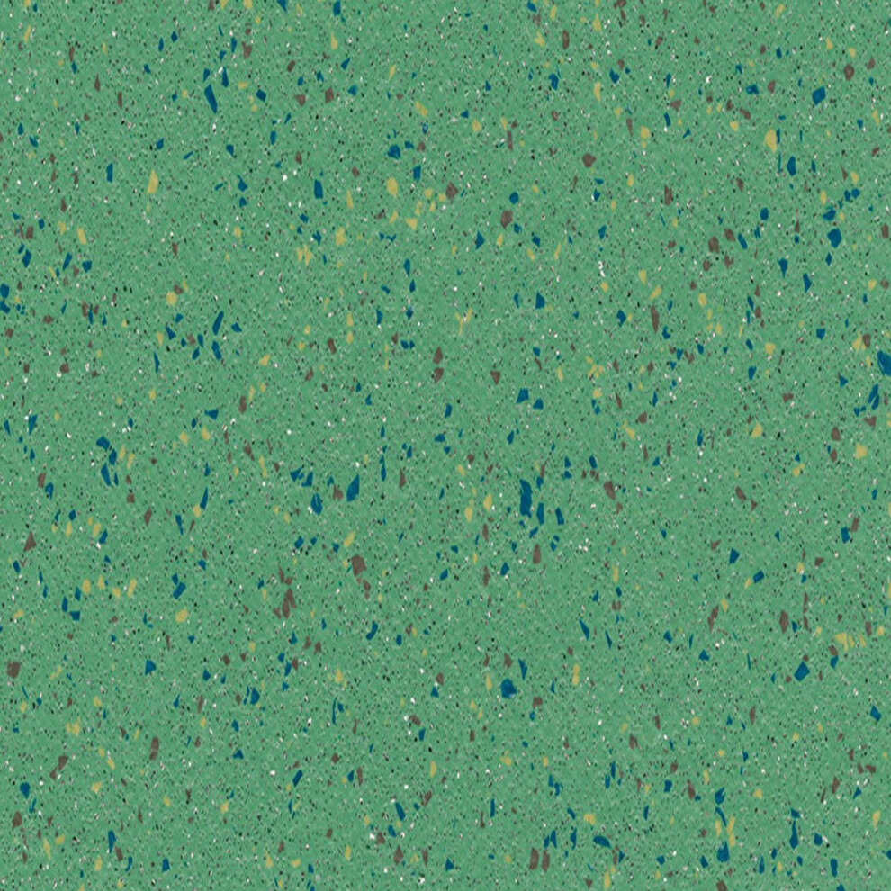 Speckled Effect Green Commercial Vinyl Flooring Sheet- 2M X 5.75M 9505935884653