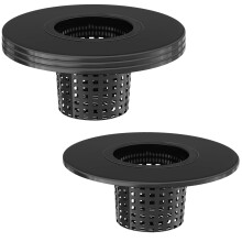 Tectsia Net Pots for Hydroponics 3 Pack, 30.5cm Wide Lip for 5 and 3.5 Gallon 15L 20LBucket Basket for Hydroponic Bucket and DWC System