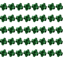 Flexible Cane Balls - Bamboo Cane Connectors for Fruit Cages Netting Frames [PACK OF 40]