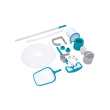 Bestway| Aqua Clean Deluxe Pool Maintenance Kit with Vacuum and Skimmer, Pool Cleaning Kit