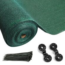 FB FunkyBuys Garden Screening 1.8x10m for Outdoor Protection - Privacy Screen & Summer-friendly Privacy Netting for Balcony & Patio - Tear Resistant