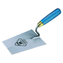 Jung 62618000 Masons Trowel with S-Neck, Grey/Blue, 180 mm