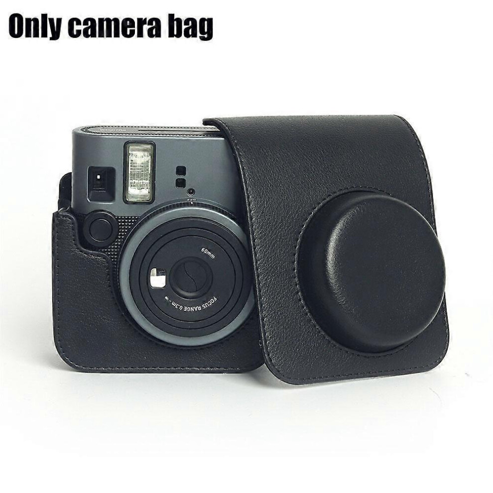 Compatible With Instax Mini 41 Instant Camera Protective Case, Pu Leather Carrying Bag Msphx 9172356672055
