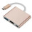 2025 USB-C To HDMI Multi-Port Adapter Portable Compatible With Switch Charging Dock High-Speed Data Transfer Desktop Storage MSPHX 1