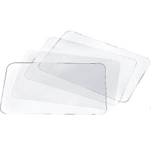 Clear Placemats Washable Placemats For Heat Resistant Non-slip Kitchen Placemats Table (8pcs) MSPHX