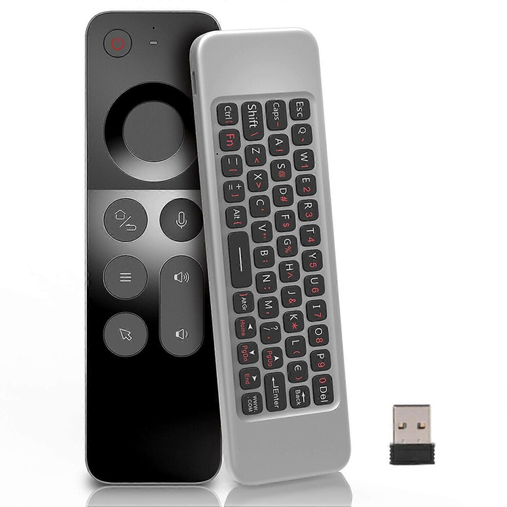 Compatible With Wechip W3 2.4G 3-In-1 2.4G Wireless Keyboard, Voice Control, And Air Mouse Remote. Msphx 9172356675117