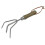 Faithfull Prestige Stainless Steel Hand Cultivator Ash Handle 1