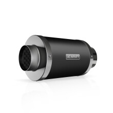 AC Infinity Inline Duct Fan Silencer, 100mm Noise Reduction Muffler Blower Silencer for Indoor Hydroponics Grow Tent Ventilation Systems, 4-Inch