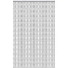 VeYocilk 90x200cm Grey Aluminum Chain Fly Screen Metal Chain Curtain for Blinds Pest Control