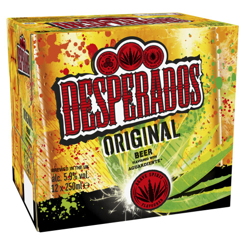 Desperados Bottles, 12 x 250ml