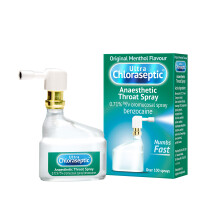 Ultra Chloraseptic Anaesthetic Sore Throat Spray, 15ml, Original Menthol Flavour, fast acting relief for sore throat pain
