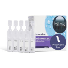 Blink Intensive Soothing Eye Drops - 20x0.4ml | Dry Eye Relief, Hyaluronic Acid