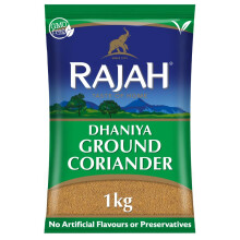 Rajah Spices Dhaniya Ground Coriander | Coriander Powder | Ada | Adarak | ADU | Adaraka | Adrak | (1kg)