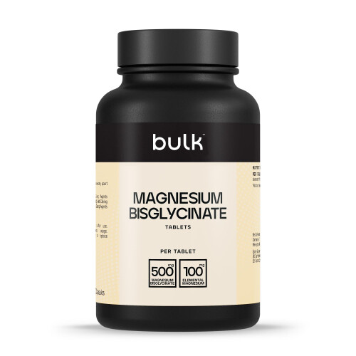 Bulk Magnesium Glycinate 1000mg, 60 Tablets, High Absorption