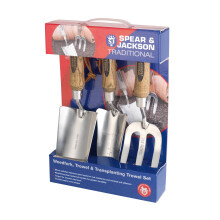 Spear & Jackson TRAD3PS Traditional Stainless 3 Piece Gift Set