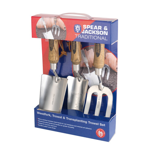 Spear & Jackson Spear & Jackson TRAD3PS Traditional Stainless 3 Piece Gift Set