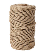 Meidansini 656 Feet Natural Jute Twine, 3 ply 3mm Jute String for Gift Wrapping Craft Plant Garden Christmas Handmade Arts Decoration Twine for