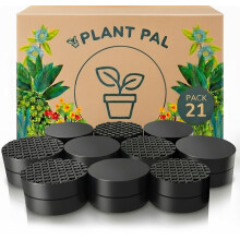 Plant Pal Invisible Pot Feet, Solid Rubber Plant Stands for Outdoor Pots, Risers for Plants and Flowers, Non-Slip Surface Grip, Lifters for Patios,