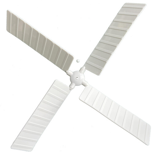 Replacement Sails for Garden Windmill. Ref: GIANT with WHITE centre. Genuine Windmill-Blades/Fling Promotions. Only replace your sails with same