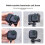 Protective Frame for  Go Ultra Action Camera Scratch Drop Resistant Protection Frame for Small Cameras 8