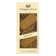 Tableta de Chocolate con Leche Comptoir du Cacao con Speculoos 90g