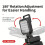 Portable LED Work Light Rechargeable Lamp USB Charging Port-A 3 7