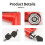 Disc Brakes Lock for Motorcycle Accessories Heavy Duty-blue 7
