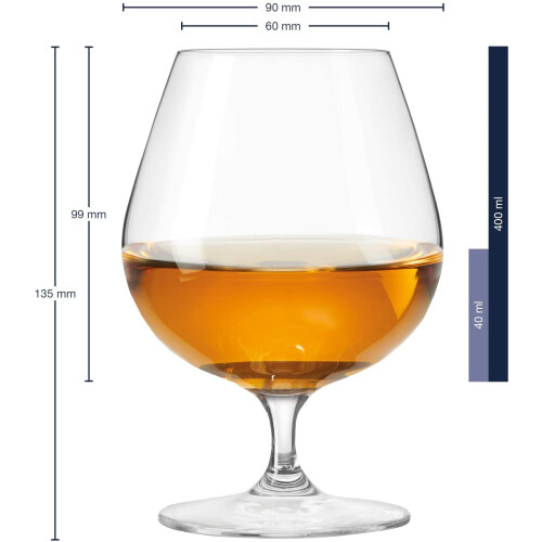 Leonardo Cognacglas 400ml Ciao+ Bar 2