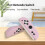 Silicone split protective case compatible Nintendo Switch 2 handheld game console (transparent) 7