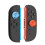compatible Nintendo Switch 2 Silicone Joystick Cap 6 In 1 Key Protection Cap(Orange+Blue) 3