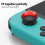 compatible Nintendo Switch 2 Silicone Joystick Cap 6 In 1 Key Protection Cap(Orange+Blue) 4