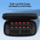 compatible Nintendo Switch 2 DUX DUCIS Game Console EVA Portable Storage Bag(Black) 4