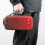 compatible Nintendo Switch 2 Portable Game Console Hard Case Storage Protective Bag(Black Red Gradient) 2