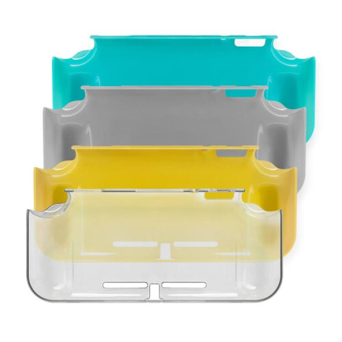 compatible Nintendo Switch Lite Game Console Semi-Package PC Protective Case(Yellow) 1