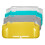 compatible Nintendo Switch Lite Game Console Semi-Package PC Protective Case(Yellow) 3