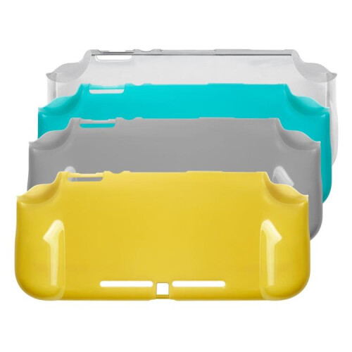 compatible Nintendo Switch Lite Game Console Semi-Package PC Protective Case(Yellow) 2