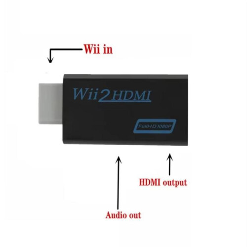 compatibile Convertitore da Wii 2 a HDMI HD (bianco) 2