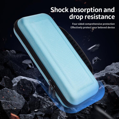 Oxcompatibled cloth shockproof carrying case compatible Nintendo Switch 2 (red) 1