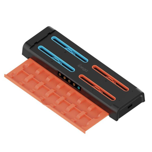 compatibile La base di ricarica/supporto ipega per i controller Joy-Con di Nintendo Switch 2/Switch è compatibile anche con le cartucce di gioco. 2