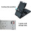 Foldable portable stand compatible handheld game console (white) 9
