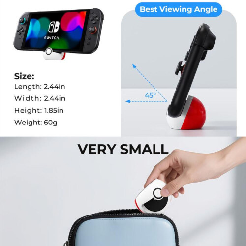compatibile Dock di ricarica con porta Type-C per console di gioco Nintendo Switch 2/Switch/Switch OLED/Switch Lite 2