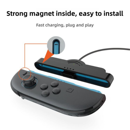 compatible Nintendo Switch 2 Left and Right Handles Dual Charging Cable 2