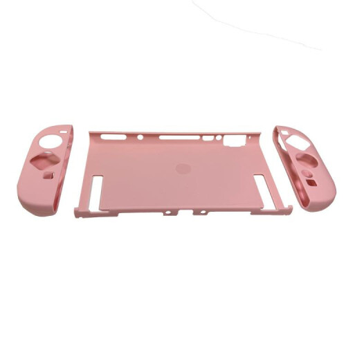 Separate plastic protective case compatible Nintendo Switch 2 controllers (black) that does not interfere with stand use. 2