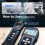 NOYAFA NF-8209Pro Network Cable Tester Cat5 Cat6 PoE Cable Tracker Tester Detect Length Continuity Test with NCV & Lamp 5