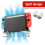 compatible Nintendo Switch 1 / 2 Acrylic Wall Split Symmetrical Storage Bracket(Transparent) 4