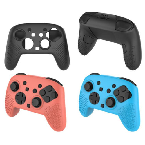 compatible Nintendo Switch 2 Pro GP-381 Game Controller Silicone Protective Case(Black) 1