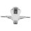 New Surf Skate Trucks Integrated Bracket for  Meraki System Enhanced Edition Front Trucks,Silver 5