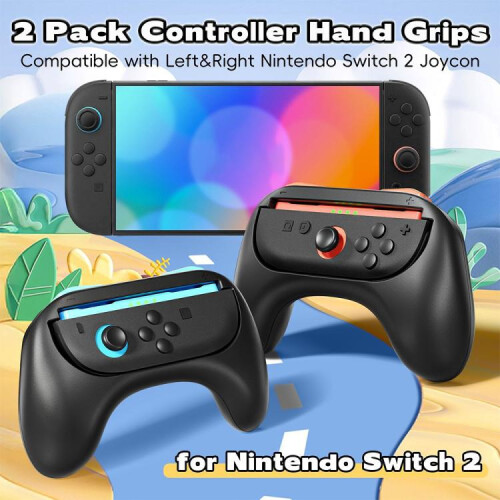 compatible Nintendo Switch 2 Left And Right Handle Gaming Grips Set 2